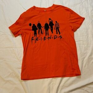Friends Halloween Orange Shirt Women’s Size Small